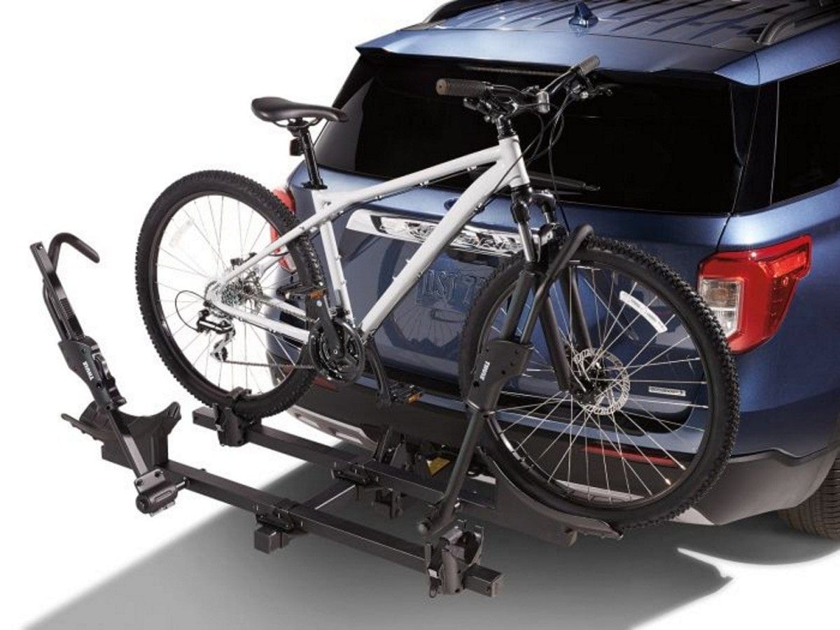 Thule hitch mounted tilting bike carrier – Texas Complete Bronco