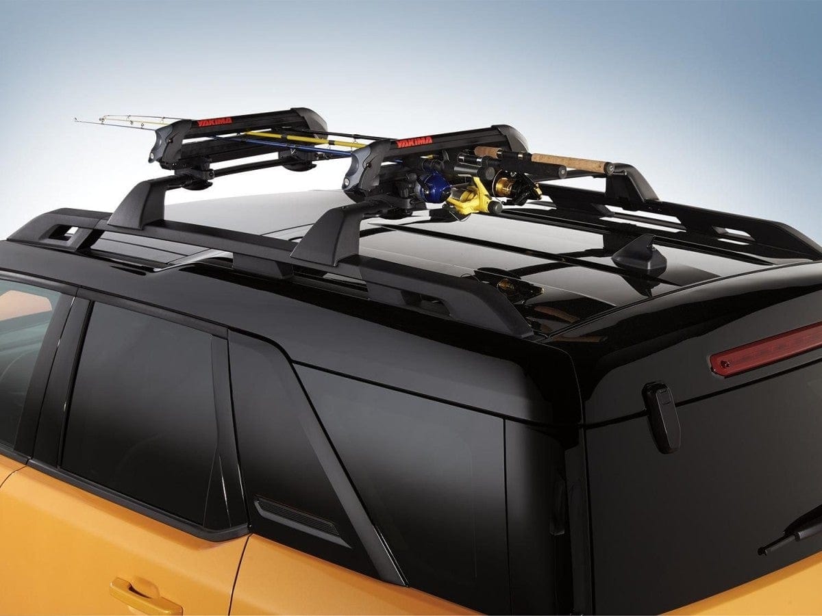 Car Roof Yakima Reeldeal Rooftop Fishing Rod Mount 8004089 Yakima