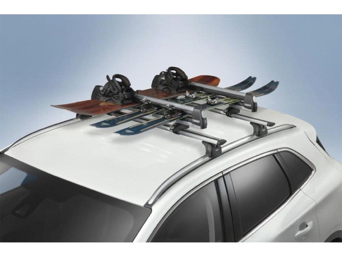 FORD SKI / SNOWBOARD CARRIER - RACK MOUNTED FLAT TOP - THULE – Texas  Complete Bronco
