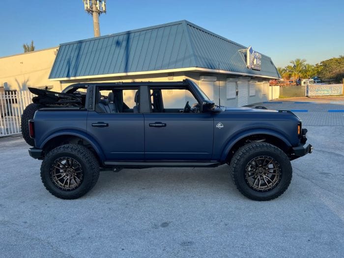 Stealth Rocker Guards | 4 Door - Texture Black 2021-2025 Ford Bronco ...